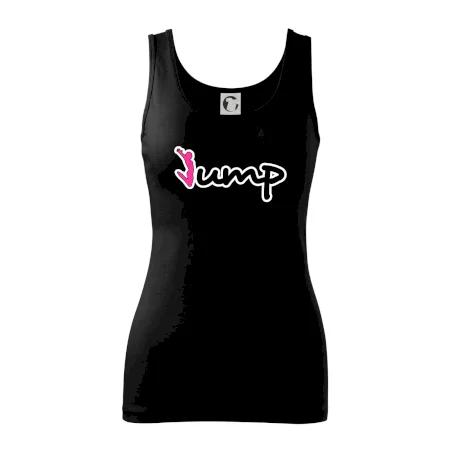 Jump - nápis a panáček