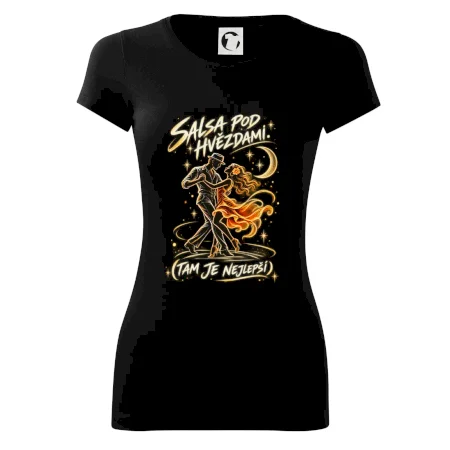 Salsa pod hvězdami taneční pár