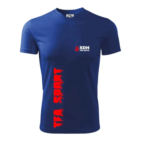 TFA Sport SDH (červený oheň) - Vlastní nápis