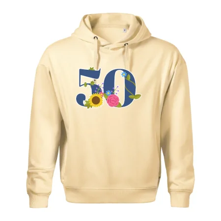 Květinové číslo kreslené - 50
