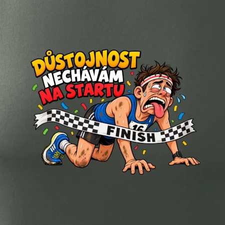 Běžec důstojnost nechávám na startu