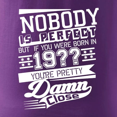 Nobody is perfect - Vlastní ročník
