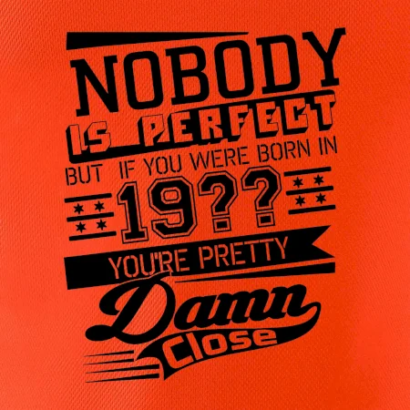 Nobody is perfect - Vlastní ročník