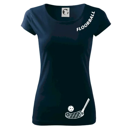 Floorball nápis šikmo