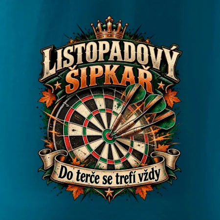Listopadový šipkař mistr terče