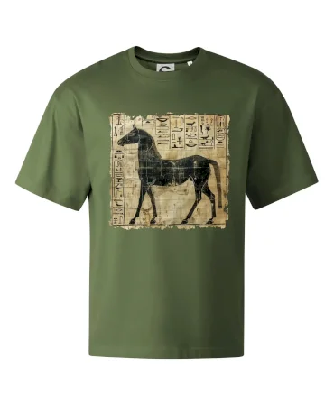 Egyptské hieroglyfy kůň