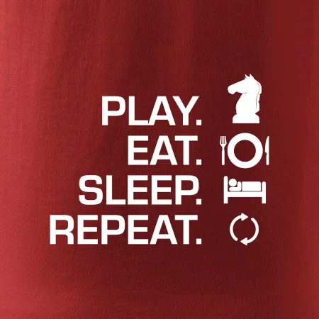 Eat sleep play - šachy