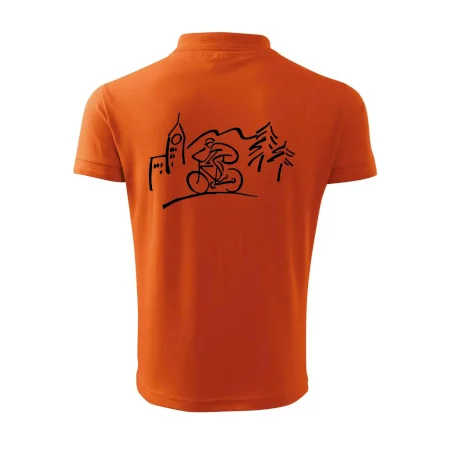 Cyklista na výletě
