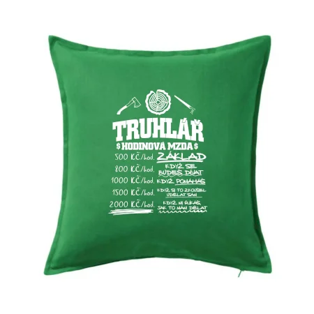 Hodinová mzda truhlář