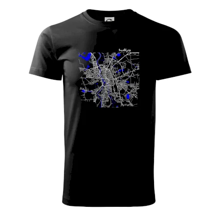 Budějce  - Mapa s vodními toky