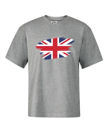Britská vlajka roztrhaná