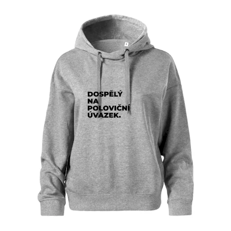 DOSPĚLÝ NA POLOVIČNÍ ÚVAZEK.