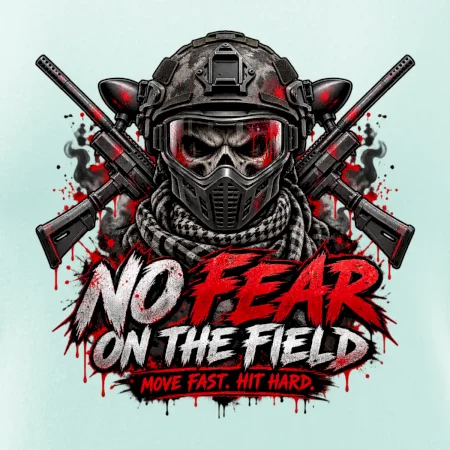 Lebka bojovníka no fear paintball