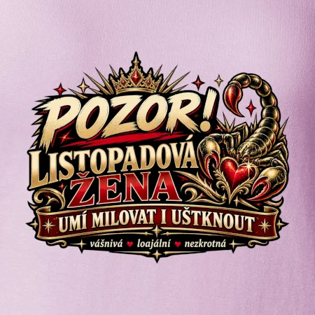 Pozor listopadová žena umí milovat i uštknout