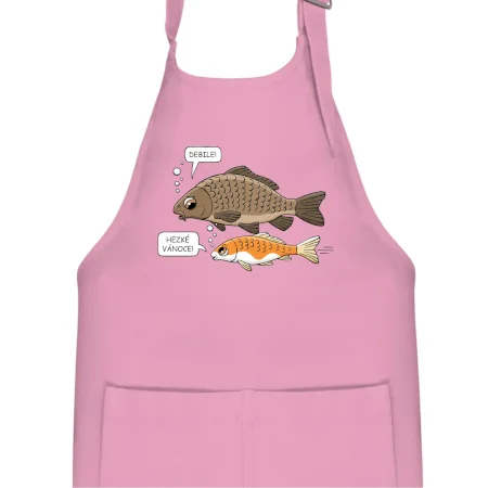 Hezké Vánoce Kapr a Koi kapr (Hana-creative)