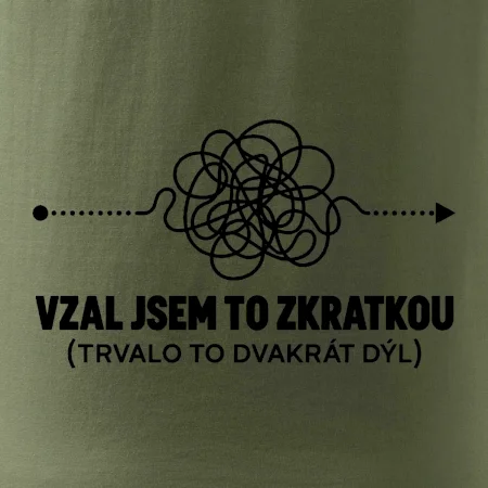 Vzal jsem to zkratkou