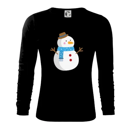 Sněhulák se šálou