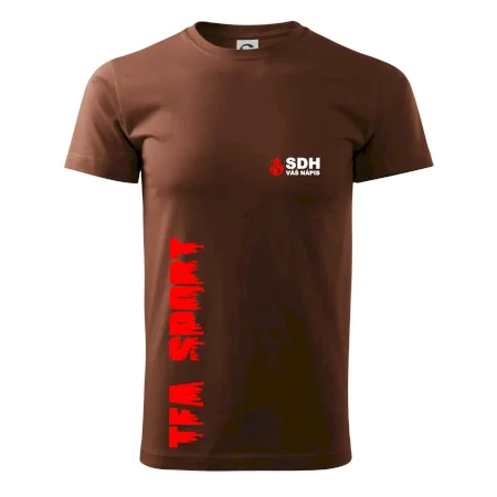 TFA Sport SDH (červený oheň) - Vlastní nápis