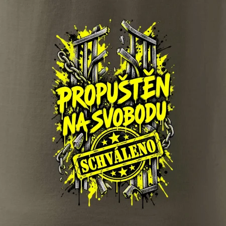 PROPUŠTĚN NA SVOBODU