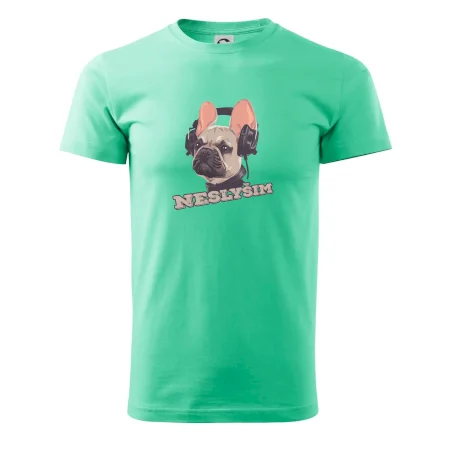 Francouzský buldoček neslyším