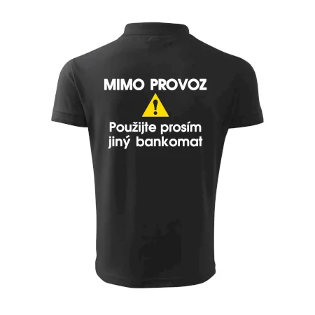 Mimo provoz - použijte jiný bankomat