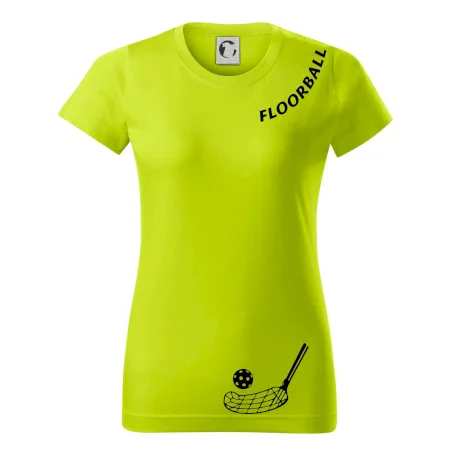 Floorball nápis šikmo