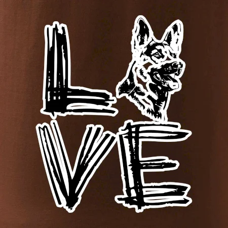 Německý ovčák love