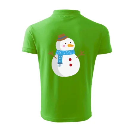 Sněhulák se šálou