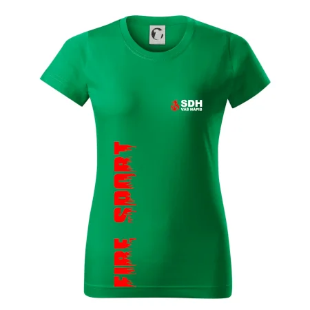 SDH nápis (oheň, firesport, název sboru - vlastní nápis)