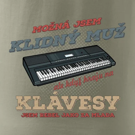 Klávesy klidný muž