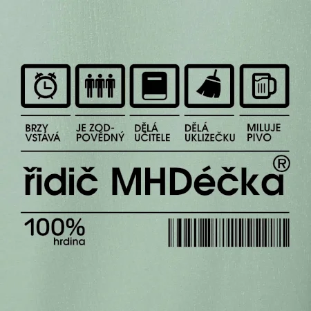 Čárový kód -  Řidič MHD
