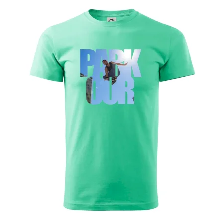 Parkour nápis nebe