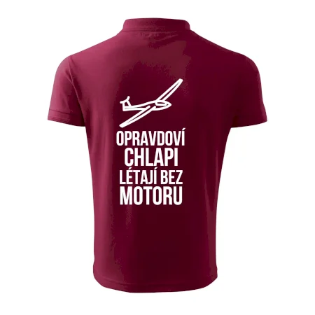 Opravdovi chlapi létají bez motoru
