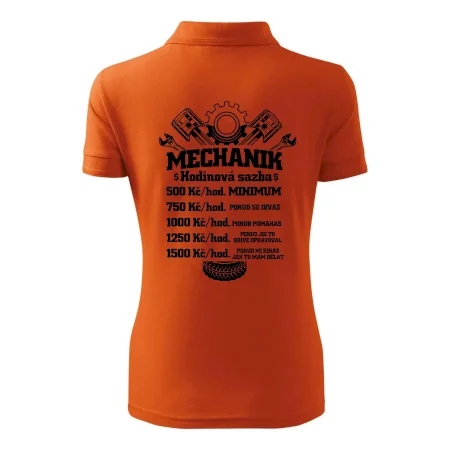 Mechanik - hodinová sazba