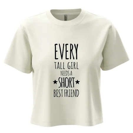 Every tall girl needs a short best friend