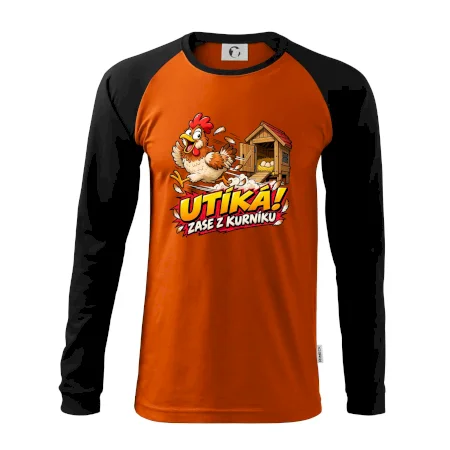 Útěk slepice z kurníku