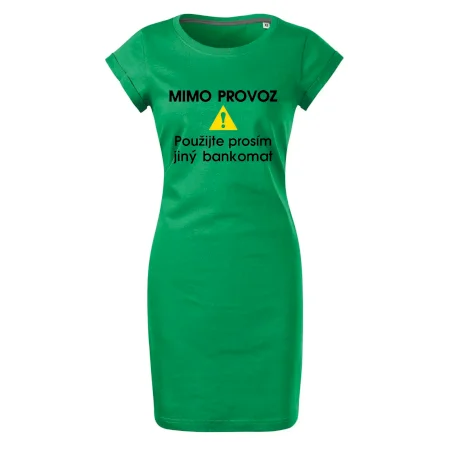 Mimo provoz - použijte jiný bankomat