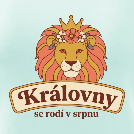 Královny se rodí v srpnu  - barevný lev