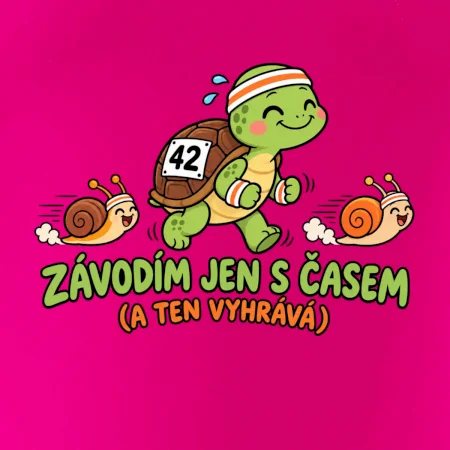 Běžecká želva závodím jen s časem