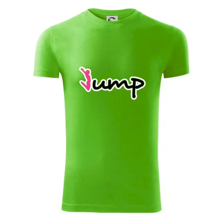 Jump - nápis a panáček