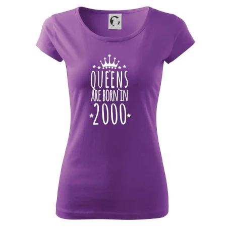 Queens are born in 2000