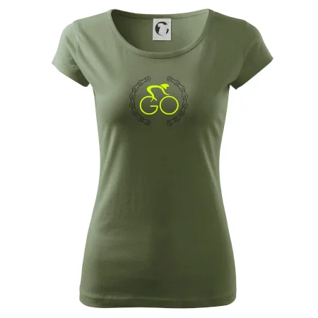 GO cyklista (fluo potisk)