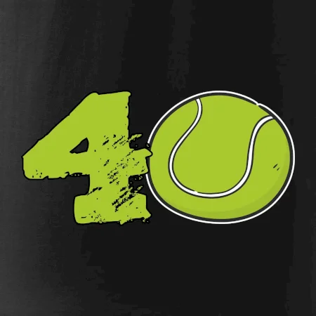 Tenis kulaté narozeniny 40