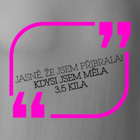 Jasně, že jsem přibrala