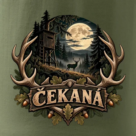 Čekaná za měsíční noci s jelenem