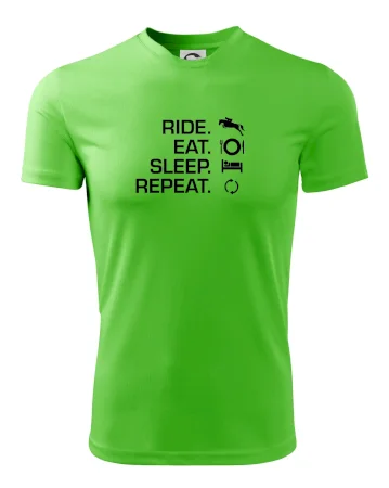 Ride Eat Sleep Repeat koně