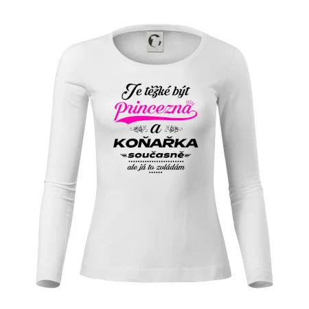 Je těžké být princezna - koňařka