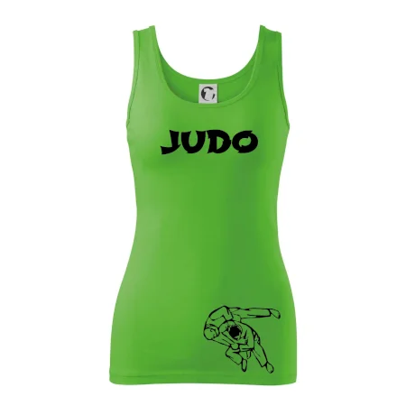 Judo nápis + postavy