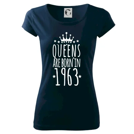 Queens are born in 1963