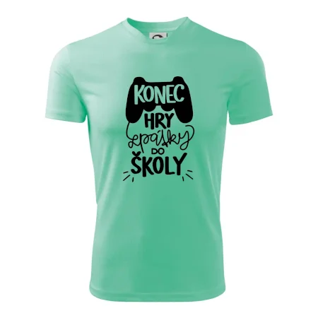 Konec hry, zpátky do školy